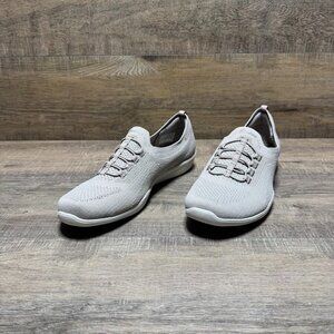 Skechers Newbury St. Every Angle Bungee Taupe Slip On Shoes Women's Size 12